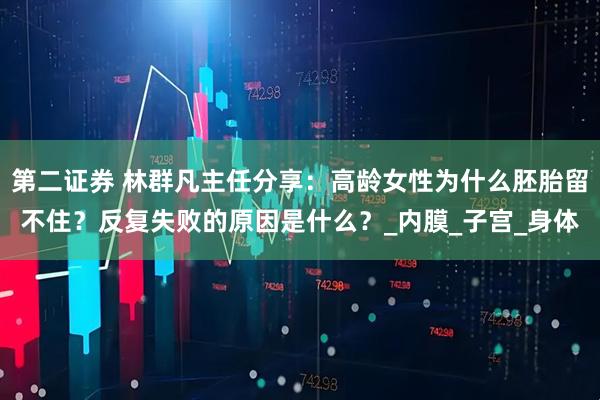 第二证券 林群凡主任分享：高龄女性为什么胚胎留不住？反复失败的原因是什么？_内膜_子宫_身体